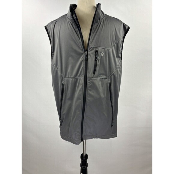 Little Donkey Andy Vest Dark Grey XL Sleeveless Pockets Utility Water Repellent - Picture 1 of 9